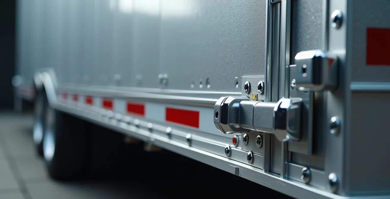 Modularer LKW-Aufbau mit flexiblen Konfigurationsmöglichkeiten für verschiedene Ladungsarten