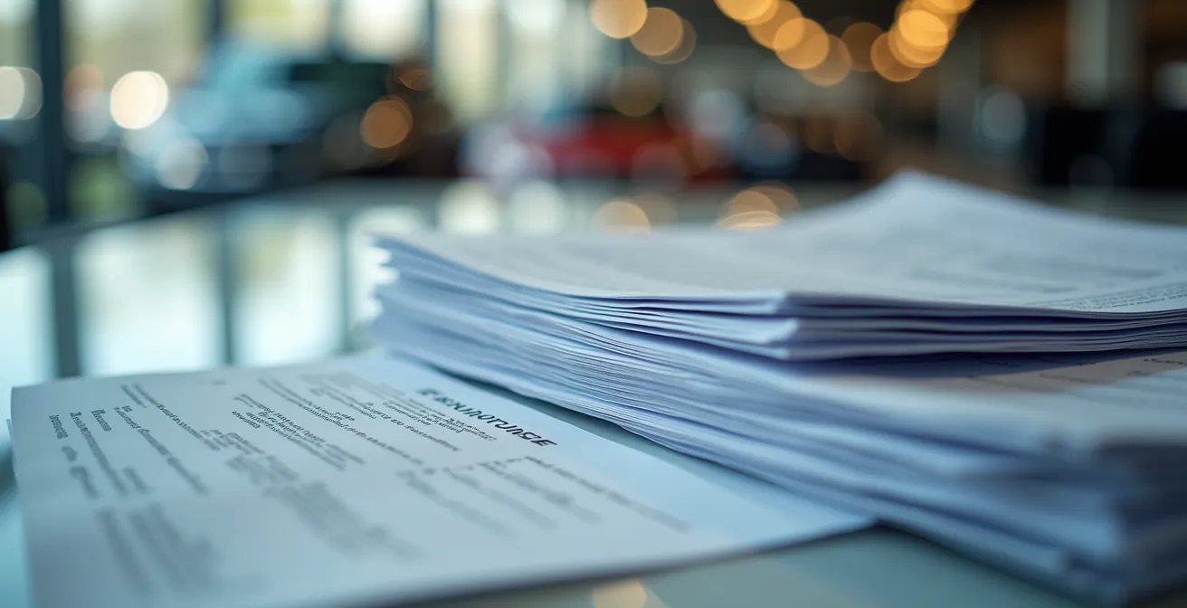 Abstrakte Darstellung der Preisstruktur im Automobilmarkt mit Fokus auf Agenturmodell