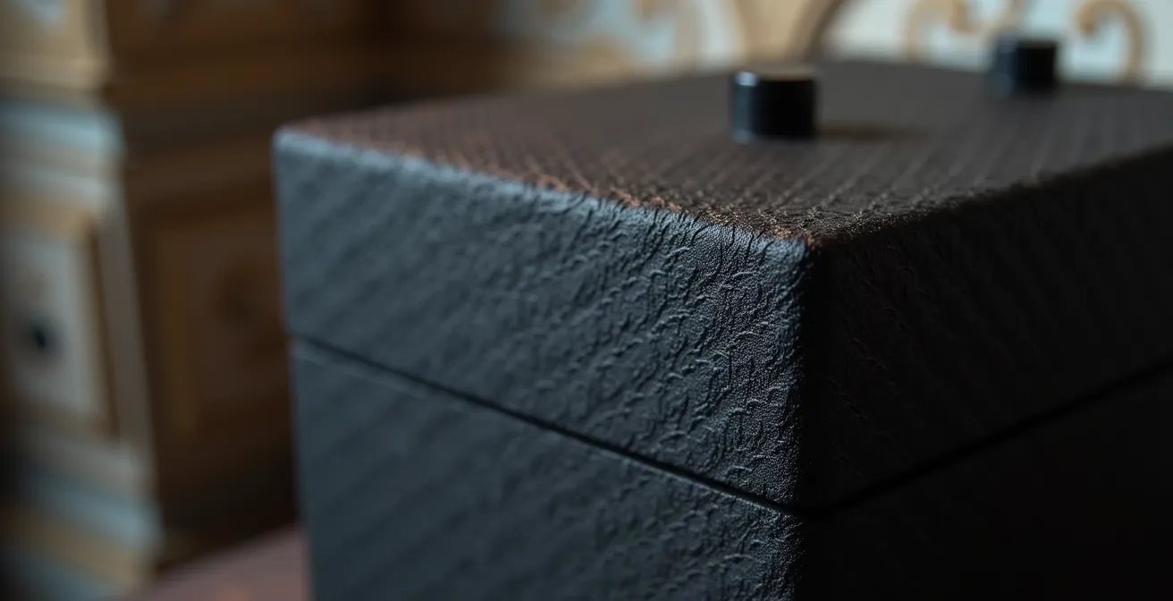 Feuerfeste Akku-Box mit VDE-Prüfsiegel in deutscher Altbauwohnung